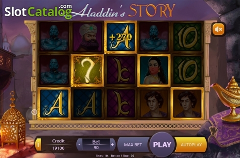 Οθόνη3. Aladdins Story Κουλοχέρης 