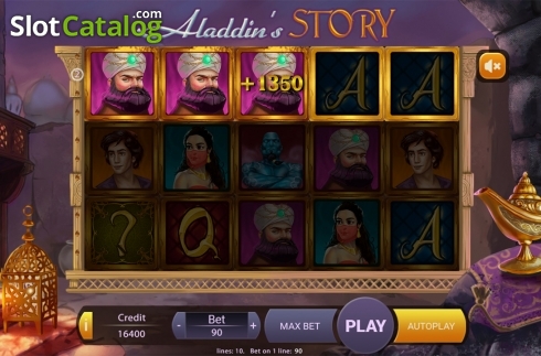 Οθόνη5. Aladdins Story Κουλοχέρης 