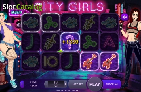 Οθόνη4. City Girls Κουλοχέρης