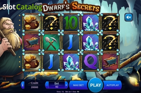 Οθόνη2. Dwarfs Secrets Κουλοχέρης