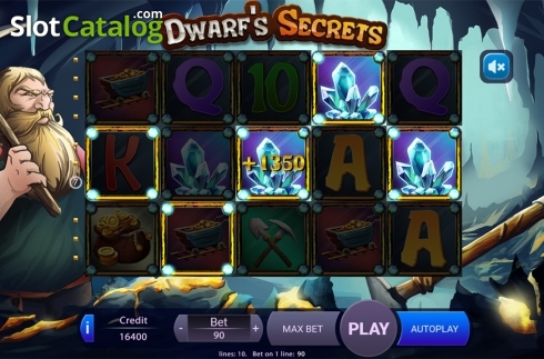 Οθόνη4. Dwarfs Secrets Κουλοχέρης