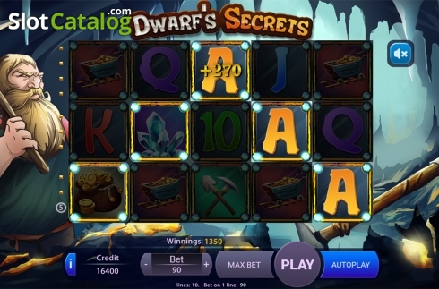 Οθόνη6. Dwarfs Secrets Κουλοχέρης
