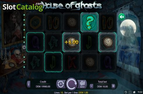 Οθόνη4. House Of Ghosts Κουλοχέρης