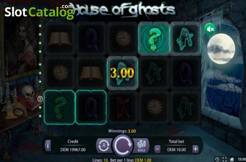 Οθόνη5. House Of Ghosts Κουλοχέρης