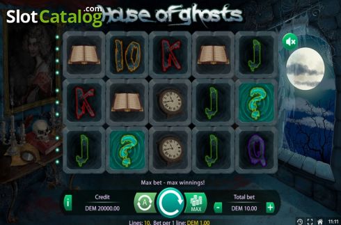 Οθόνη2. House Of Ghosts Κουλοχέρης