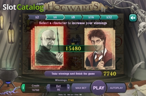 Οθόνη7. Hogwarts Κουλοχέρης 