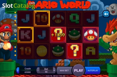 Οθόνη6. Mario World Κουλοχέρης