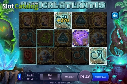 Οθόνη3. Magical Atlantis Κουλοχέρης