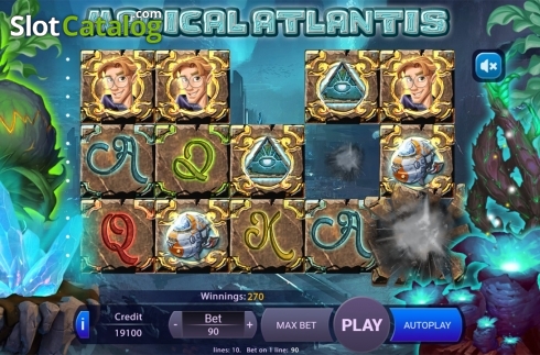 Οθόνη4. Magical Atlantis Κουλοχέρης