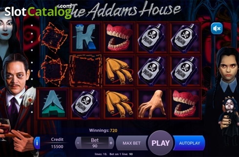 Οθόνη4. The Addams House Κουλοχέρης