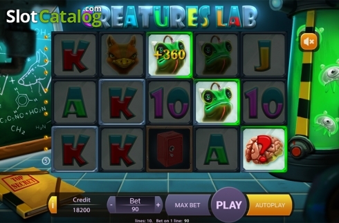 Οθόνη3. Creatures Lab Κουλοχέρης 