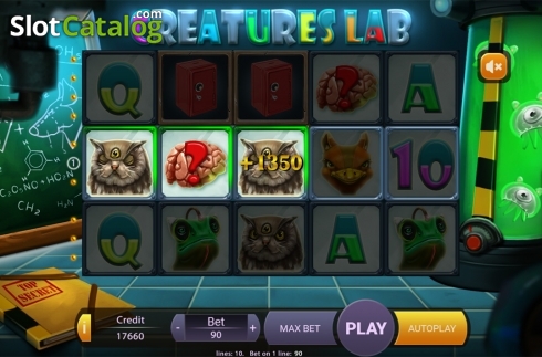 Οθόνη4. Creatures Lab Κουλοχέρης 