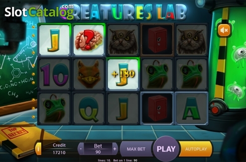 Οθόνη5. Creatures Lab Κουλοχέρης 