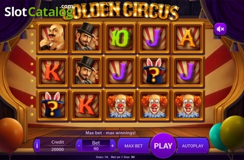 Οθόνη2. Golden Circus Κουλοχέρης