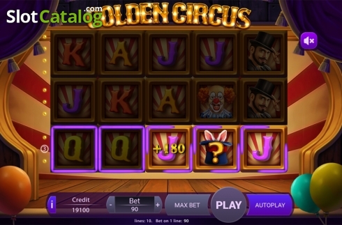 Οθόνη3. Golden Circus Κουλοχέρης
