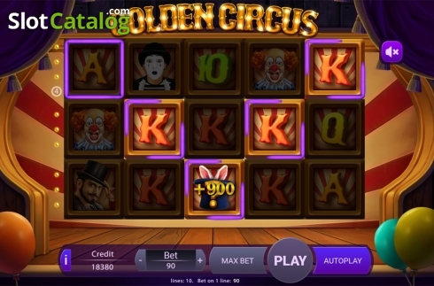 Οθόνη4. Golden Circus Κουλοχέρης