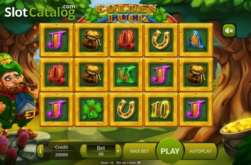 Οθόνη2. Golden Luck (X Play) Κουλοχέρης 