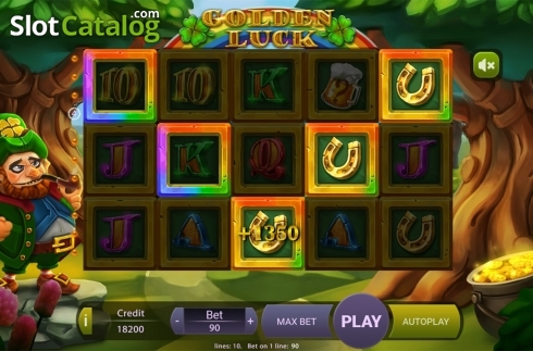 Οθόνη3. Golden Luck (X Play) Κουλοχέρης 