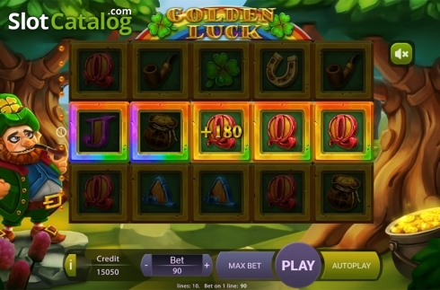 Οθόνη4. Golden Luck (X Play) Κουλοχέρης 