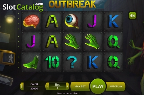 Οθόνη2. Outbreak (X Play) Κουλοχέρης