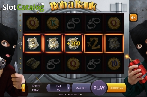 Οθόνη5. Rob A Bank Κουλοχέρης
