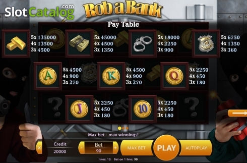 Οθόνη8. Rob A Bank Κουλοχέρης