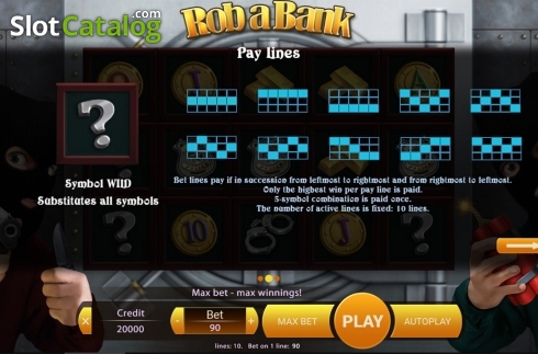 Οθόνη9. Rob A Bank Κουλοχέρης