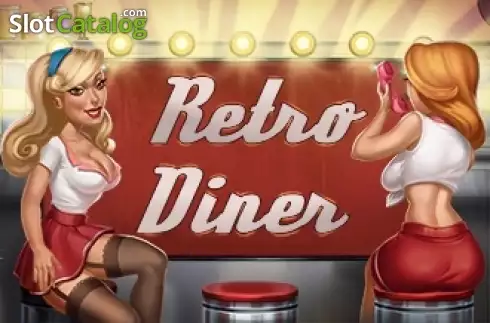 Retro Diner Λογότυπο Retro Diner Λογότυπο