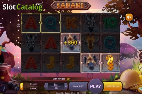 Οθόνη5. Safari (X Play) Κουλοχέρης