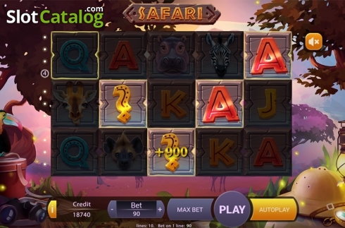 Οθόνη6. Safari (X Play) Κουλοχέρης