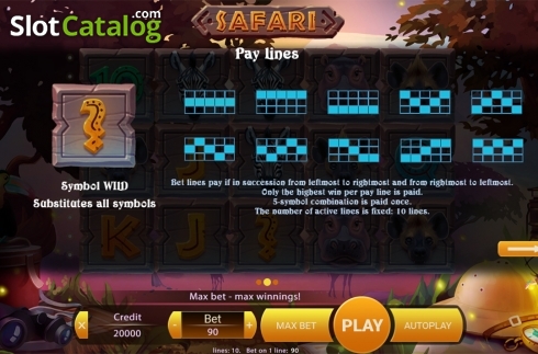 Οθόνη8. Safari (X Play) Κουλοχέρης