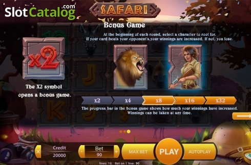 Οθόνη9. Safari (X Play) Κουλοχέρης