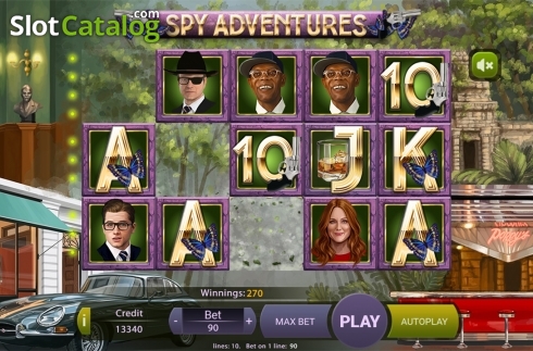 Οθόνη3. Spy Adventures Κουλοχέρης