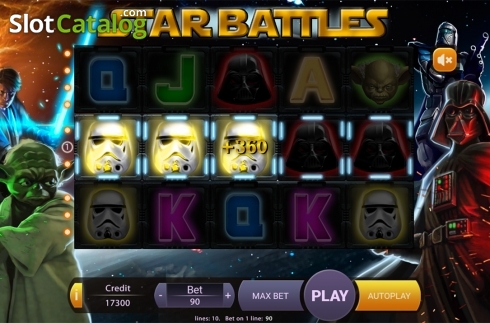 Οθόνη3. Star Battles Κουλοχέρης