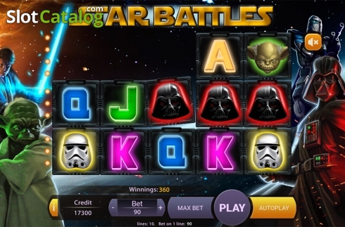 Οθόνη4. Star Battles Κουλοχέρης