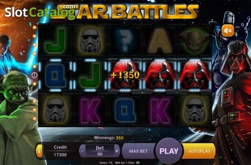 Οθόνη5. Star Battles Κουλοχέρης