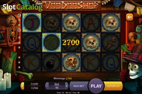 Οθόνη3. Voodoo Shop Κουλοχέρης
