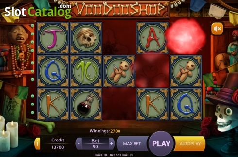 Οθόνη4. Voodoo Shop Κουλοχέρης