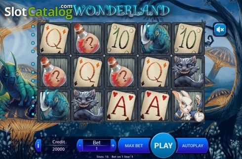 Οθόνη2. Wonder Land Κουλοχέρης