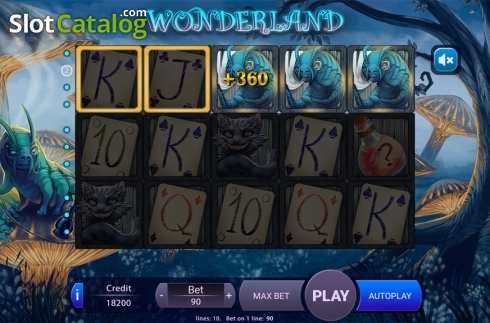 Οθόνη3. Wonder Land Κουλοχέρης