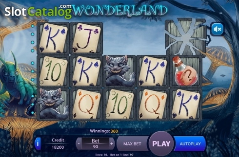 Οθόνη4. Wonder Land Κουλοχέρης