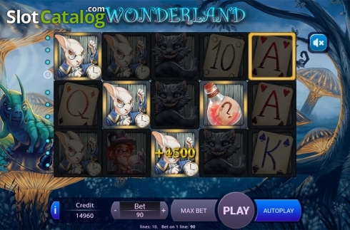 Οθόνη6. Wonder Land Κουλοχέρης