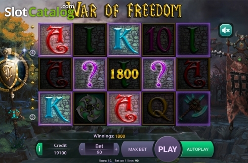 Οθόνη5. War Of Freedom Κουλοχέρης