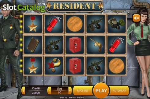 Οθόνη2. Resident (X Play) Κουλοχέρης