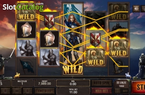 Οθόνη3. Joan of Arc (XIN Gaming) Κουλοχέρης