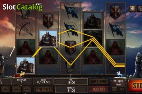 Οθόνη5. Joan of Arc (XIN Gaming) Κουλοχέρης
