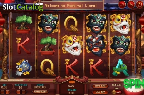 Οθόνη2. Festival Lions Κουλοχέρης