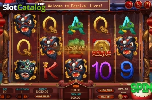 Οθόνη3. Festival Lions Κουλοχέρης