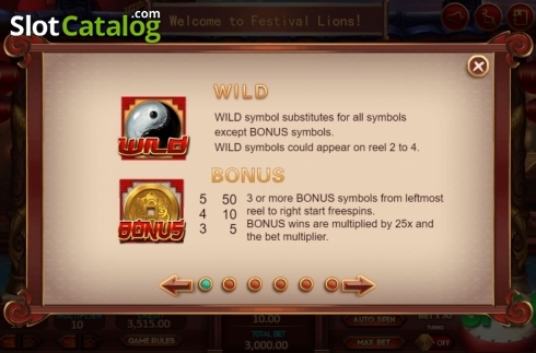 Οθόνη7. Festival Lions Κουλοχέρης