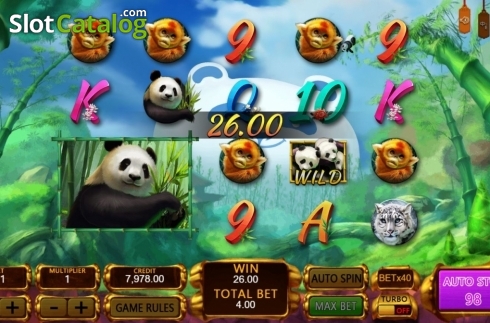 Οθόνη6. Panda's Gold (XIN Gaming) Κουλοχέρης 
